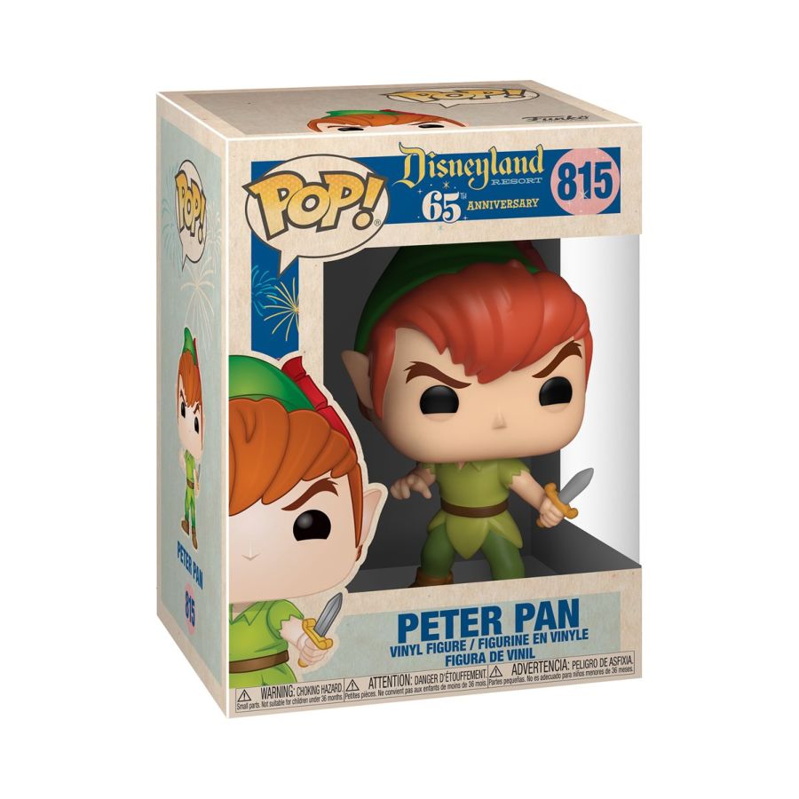 Disneyland 65th Anniversary - Peter Pan Pop! Vinyl