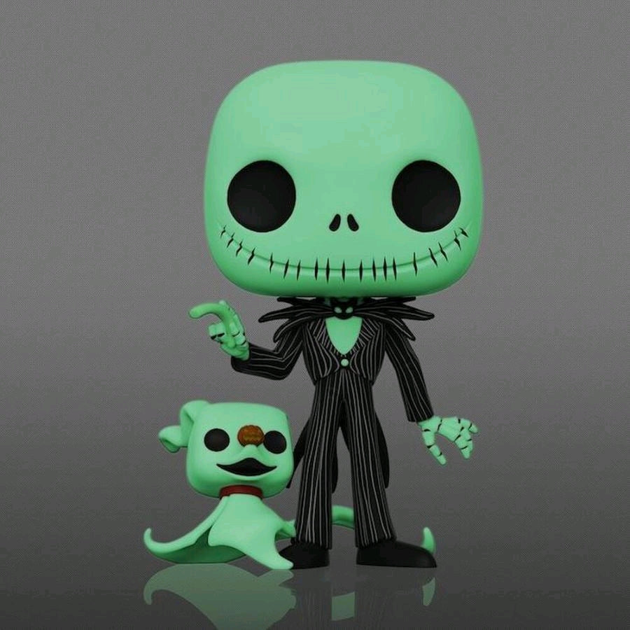 The Nightmare Before Christmas - Jack with Zero Glow US Exclusive 10" Pop! Vinyl 