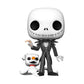 The Nightmare Before Christmas - Jack with Zero Glow US Exclusive 10" Pop! Vinyl