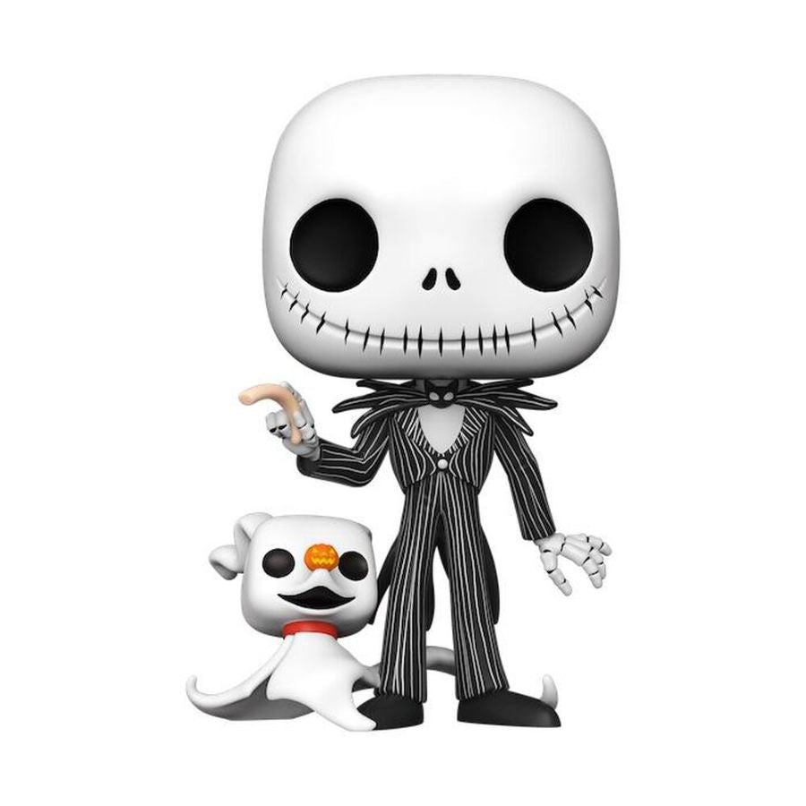 The Nightmare Before Christmas - Jack with Zero Glow US Exclusive 10" Pop! Vinyl