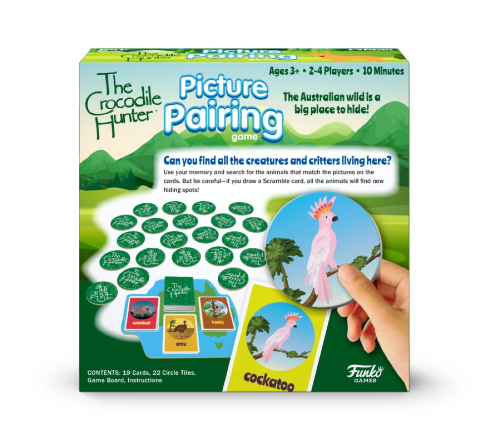 Crocodile Hunter - Picture Pairing Game