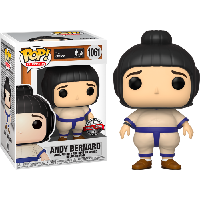 The Office - Andy in Sumo Suit US Exclusive Pop! Vinyl Television #1061