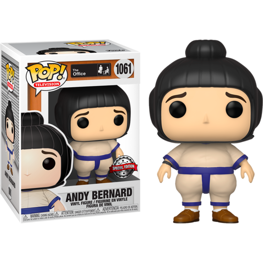The Office - Andy in Sumo Suit US Exclusive Pop! Vinyl Television #1061
