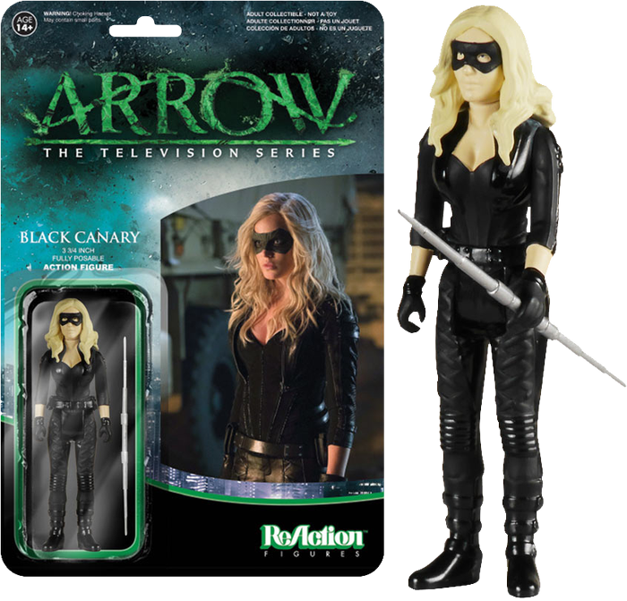 Arrow - Black Canary ReAction Figure - Ozzie Collectables