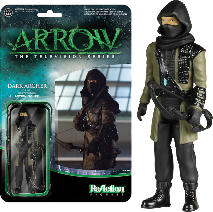 Arrow - Dark Archer ReAction Figure - Ozzie Collectables