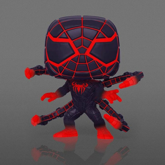 Marvel's Spider-Man: Miles Morales - Programmable Matter Suit Glow US Exclusive Pop! Vinyl