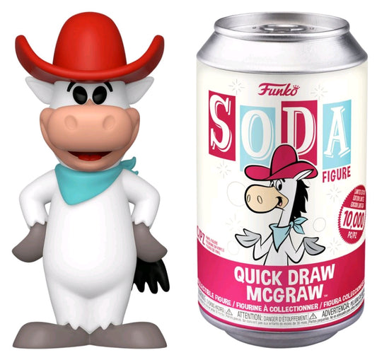Hanna Barbera - Quick Draw McGraw Vinyl Soda