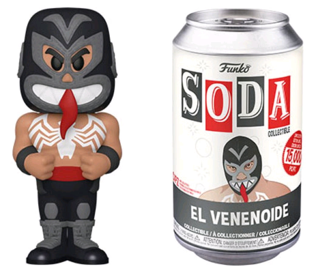 Spider-Man - Venom Luchadore Vinyl Soda