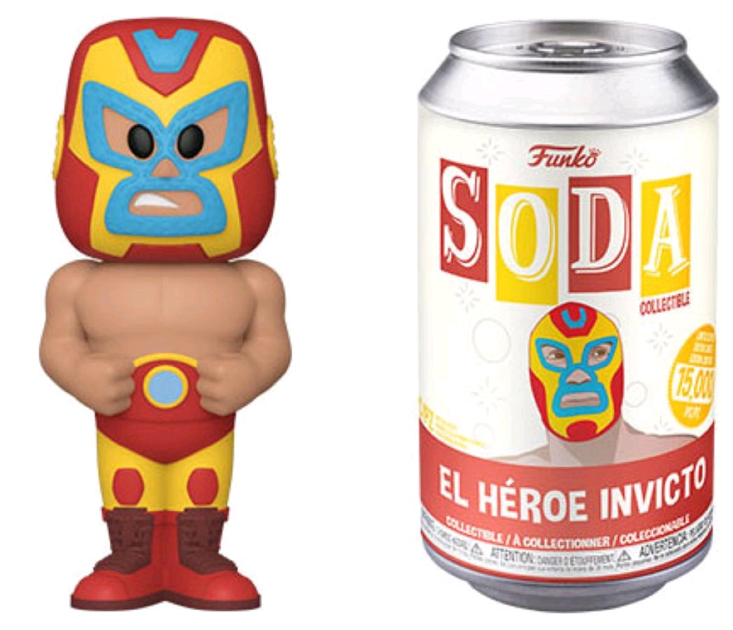 Iron Man - Iron Man Luchadore Vinyl Soda