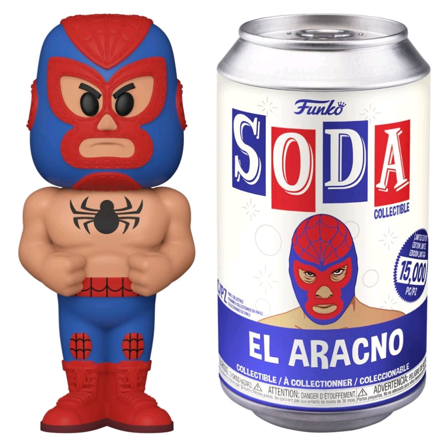 Spider-Man - Spider-Man Luchadore Vinyl Soda