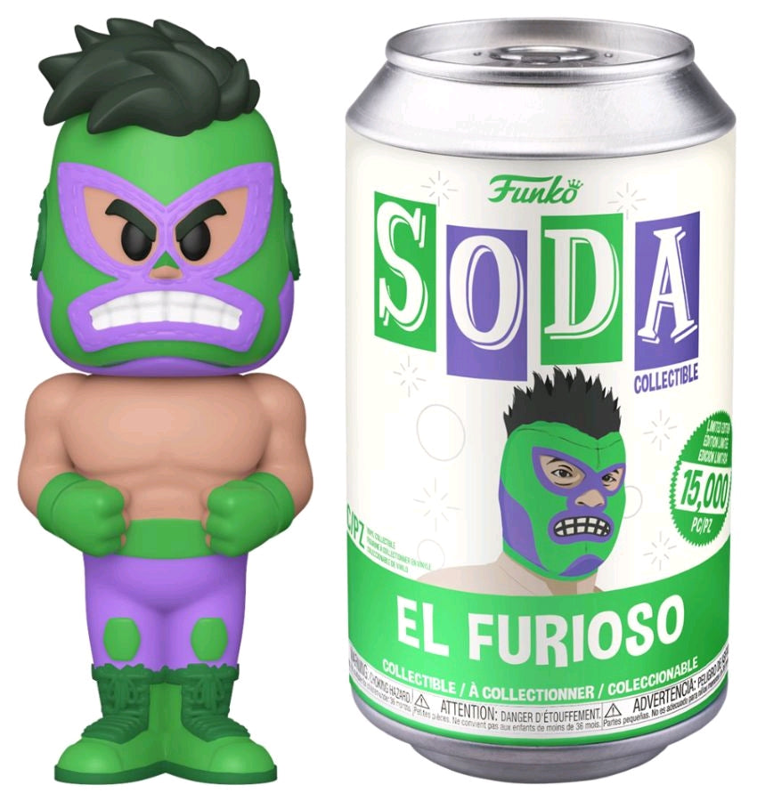 Hulk - Hulk Luchadore Vinyl Soda