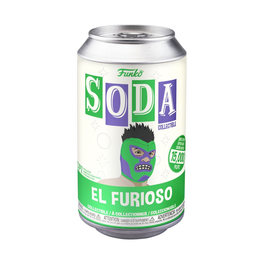 Hulk - Hulk Luchadore Vinyl Soda