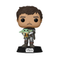 Star Wars: The Mandalorian - Mandalorian with Grogu Pop! Vinyl Figure #461