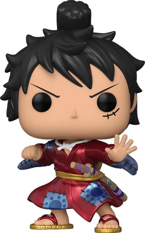 One Piece - Luffytaro in Kimono Metallic US Exclusive Pop! Vinyl