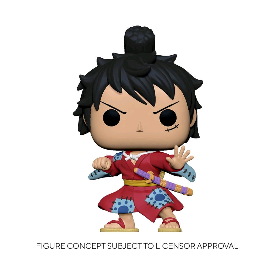 One Piece - Luffy in Kimono Metallic US Exclusive Pop! Vinyl 