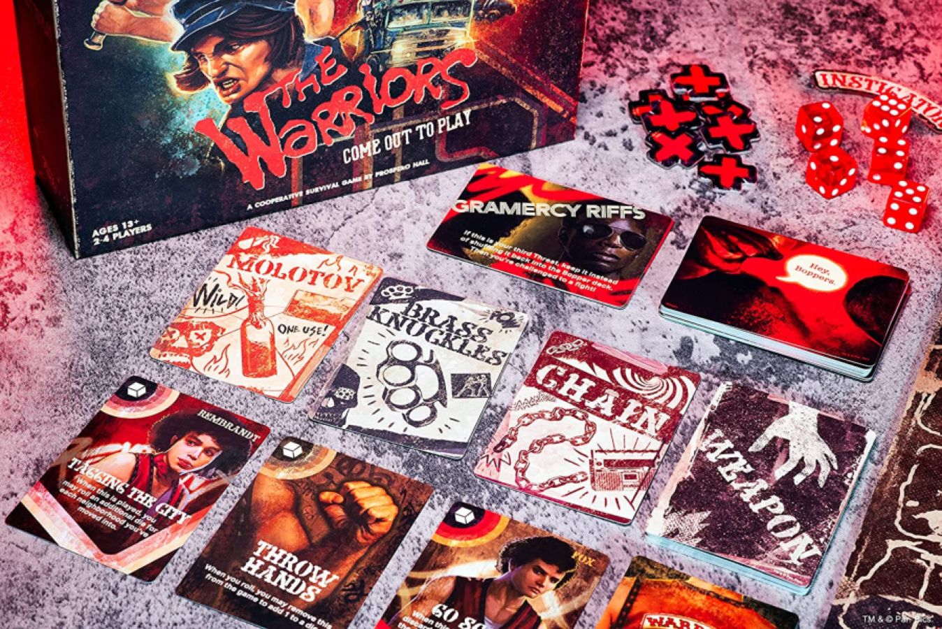The Warriors - Come Out to Play Board Game