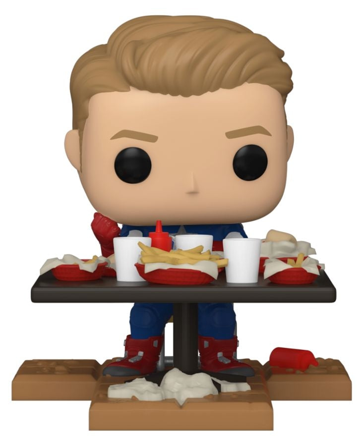 Avengers Movie - Captain America Shawarma US Exclusive Pop! Deluxe 