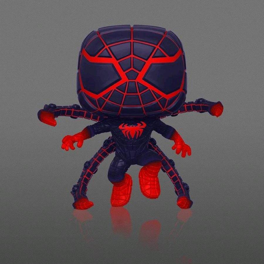 Marvel's Spider-Man: Miles Morales - Programmable Matter Suit Glow US Exclusive Pop! Vinyl 