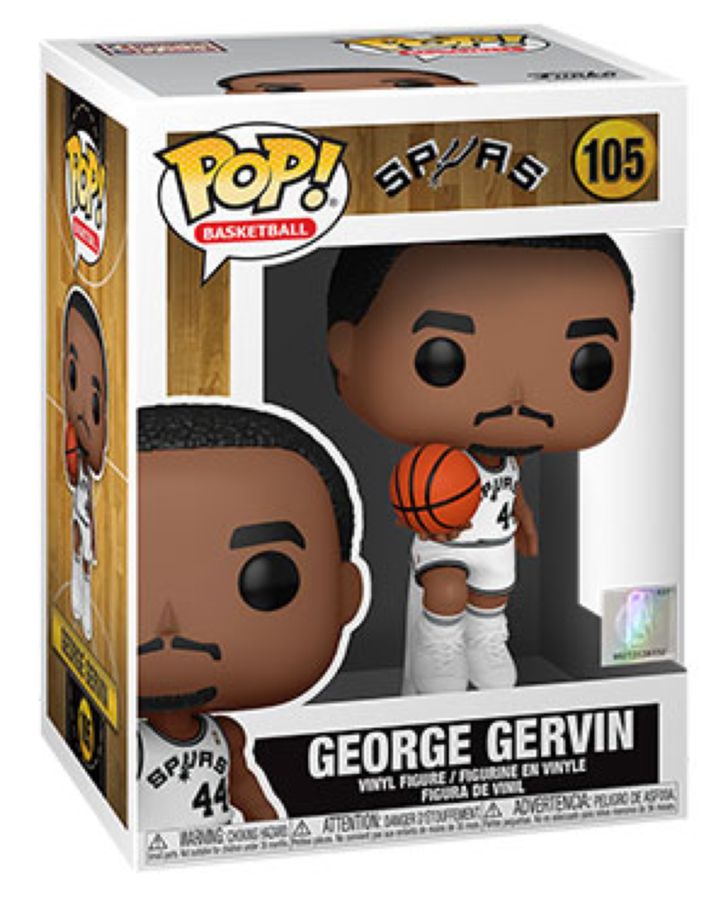 NBA: Legends - George Gervin (Spurs Home) Pop! Vinyl