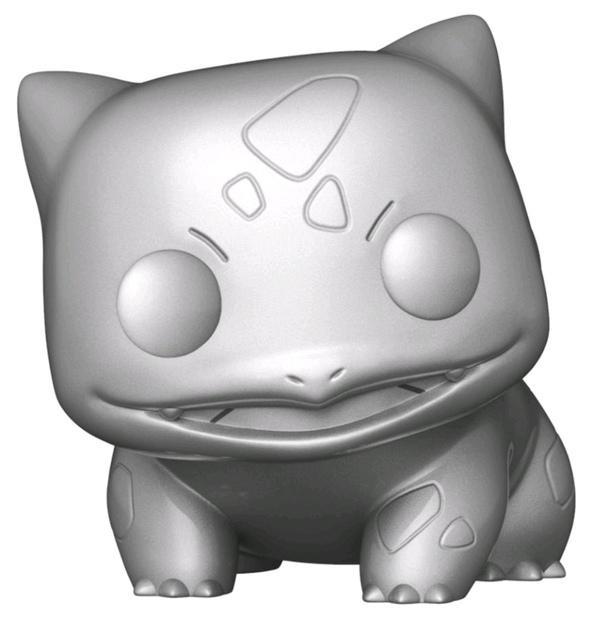 Pokemon - Bulbasaur Silver Metallic 25th Anniversary Pop! Vinyl 