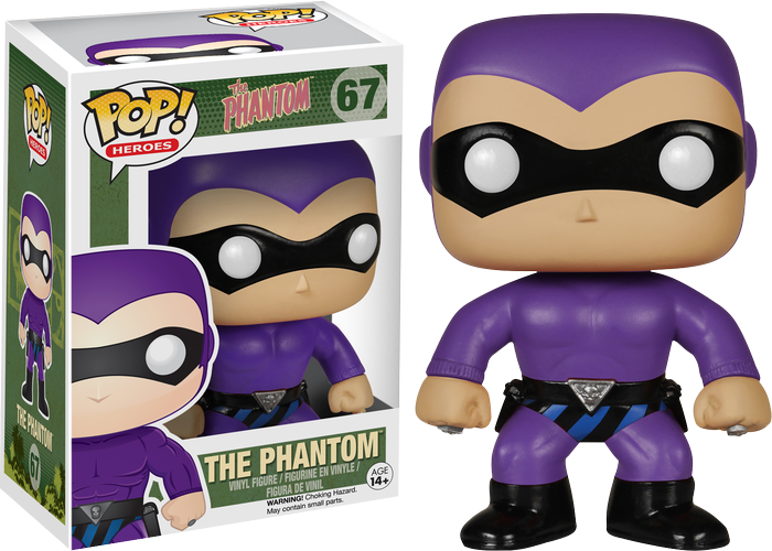 The Phantom - Ghost Who Walks Pop! Vinyl - Ozzie Collectables