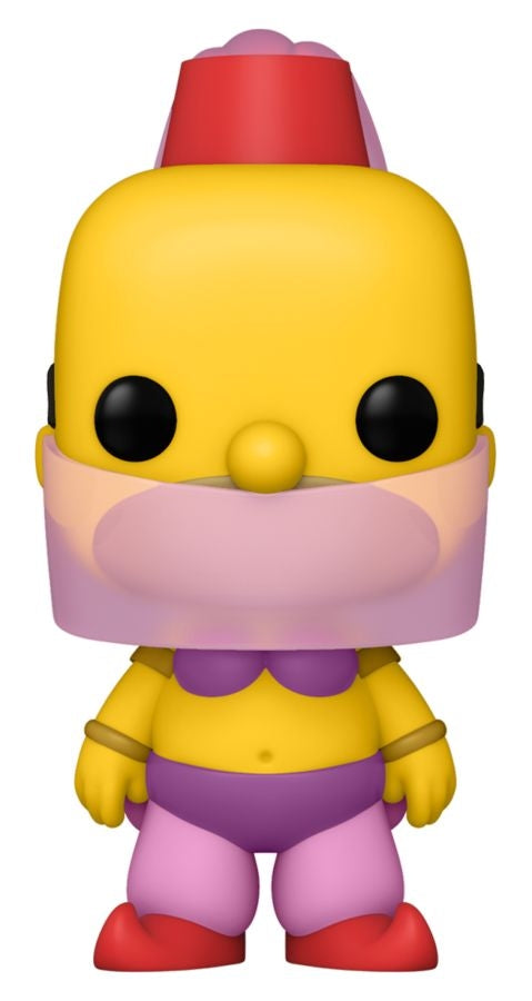 The Simpsons - Homer Belly Dancer SDCC 2021 US Exclusive Pop! Vinyl 