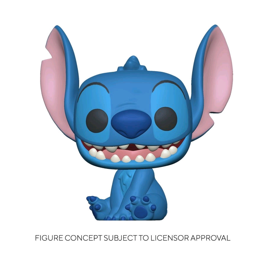 Lilo and Stitch - Stitch Smiling Seated Pop! Vinyl