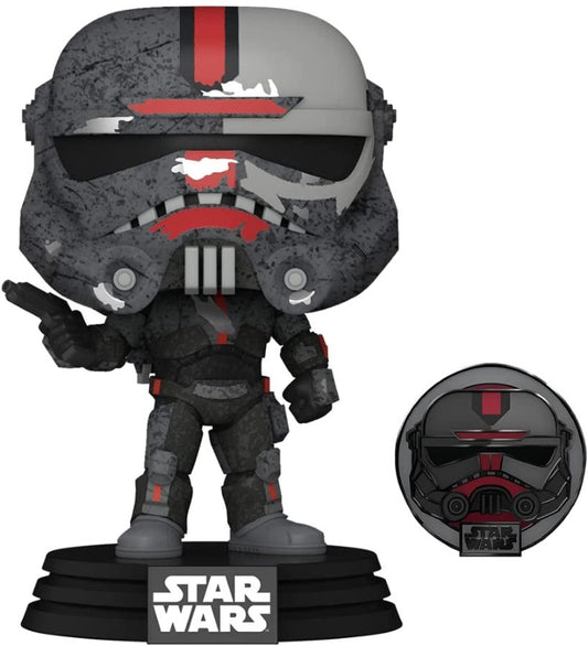 Star Wars: Across the Galaxy - Hunter US Exclusive Pop! Vinyl with Pin