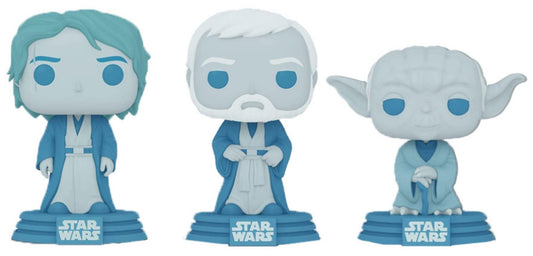 Star Wars: Across the Galaxy - Force Ghost Glow US Exclusive Pop! 3-pack