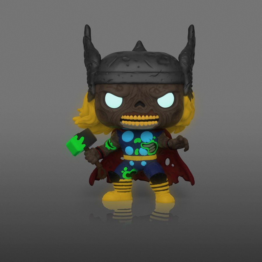 Marvel Zombies - Thor Glow US Exclusive Pop! Vinyl 