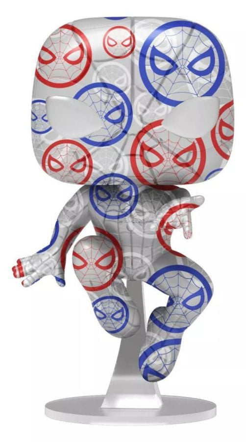 Spider-Man - Patriotic Age (Artist) US Exclusive Pop! with Protector 