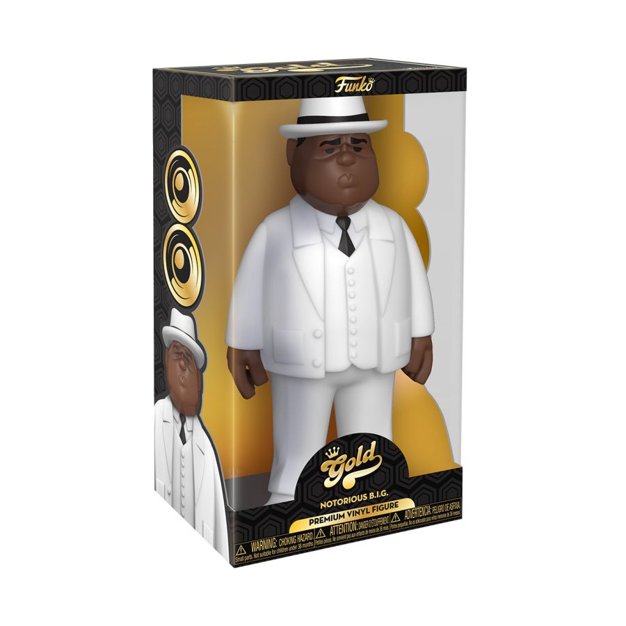 Notorious BIG - Biggie White Suit 12" Vinyl Gold