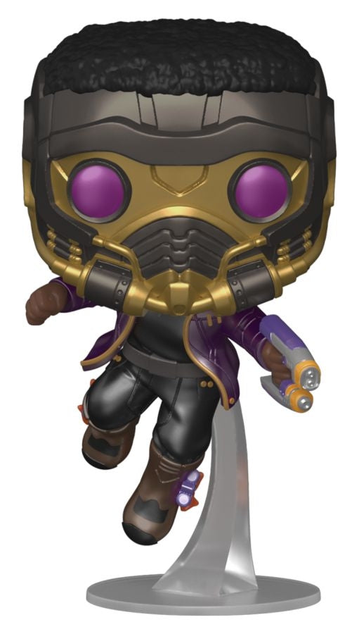 What If - T'Challa Star-Lord Metallic US Exclusive Pop! Vinyl 
