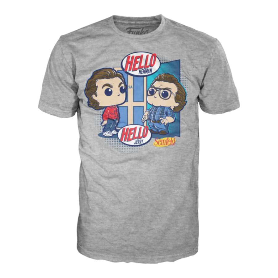 Seinfeld - Jerry & Newman (Extra Large) Pop! Tee