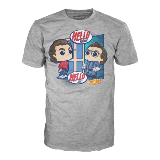 Seinfeld - Jerry & Newman (3X Large) Pop! Tee