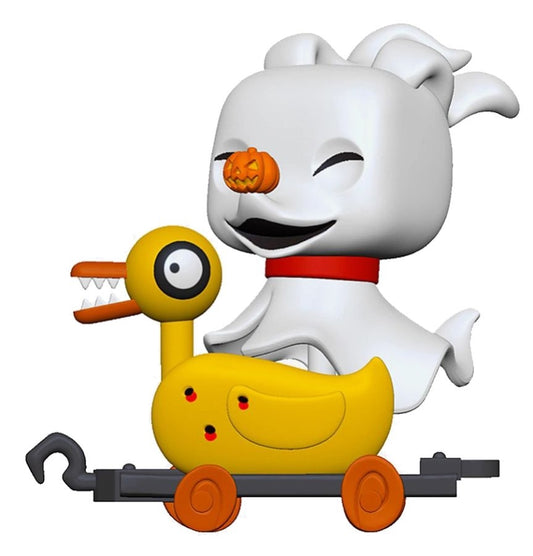 The Nightmare Before Christmas - Zero in Duck Cart Glow US Exclusive Pop! Vinyl 