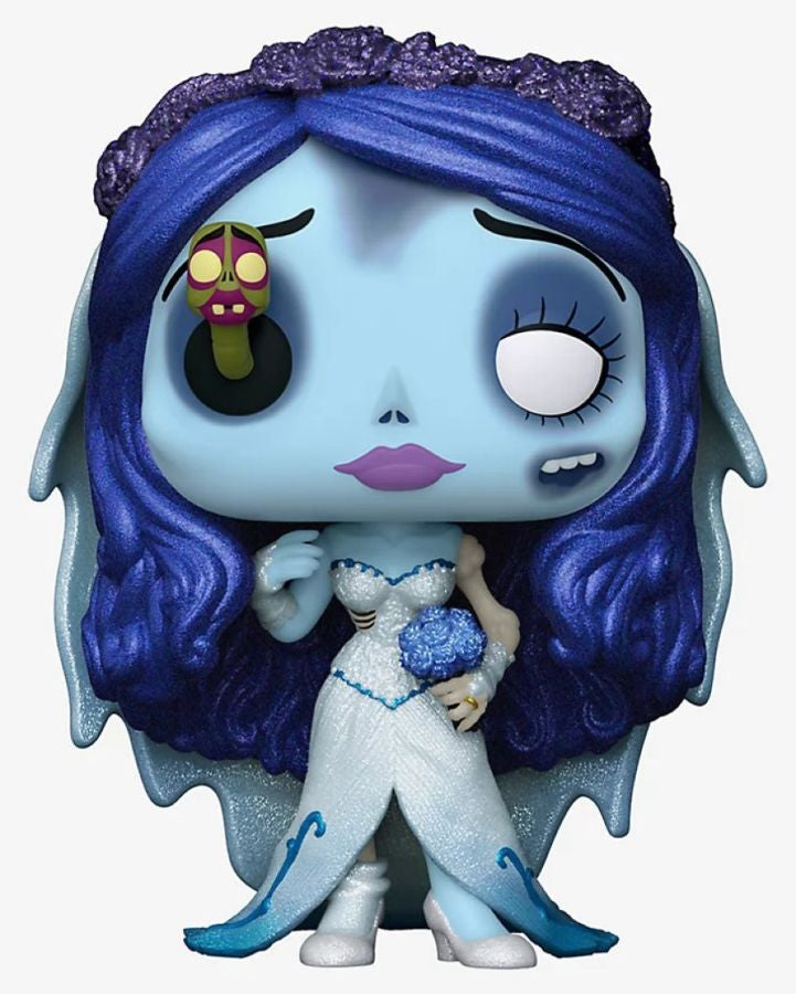 Corpse Bride - Emily with Worm US Exclusive Diamond Glitter Pop! Vinyl 
