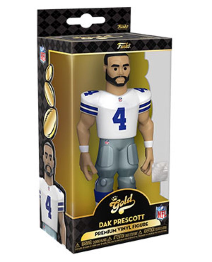 NFL: Cowboys - Dak Prescott 5" Vinyl Gold