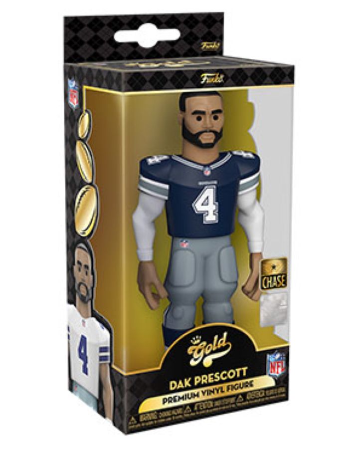 NFL: Cowboys - Dak Prescott 5" Vinyl Gold