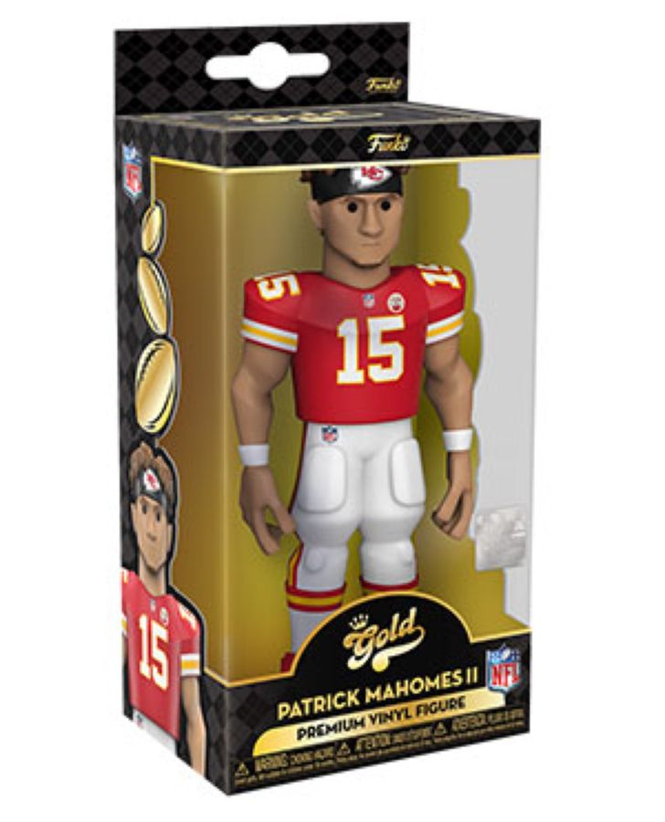 NFL: Chiefs - Patrick Mahomes 5" Vinyl Gold
