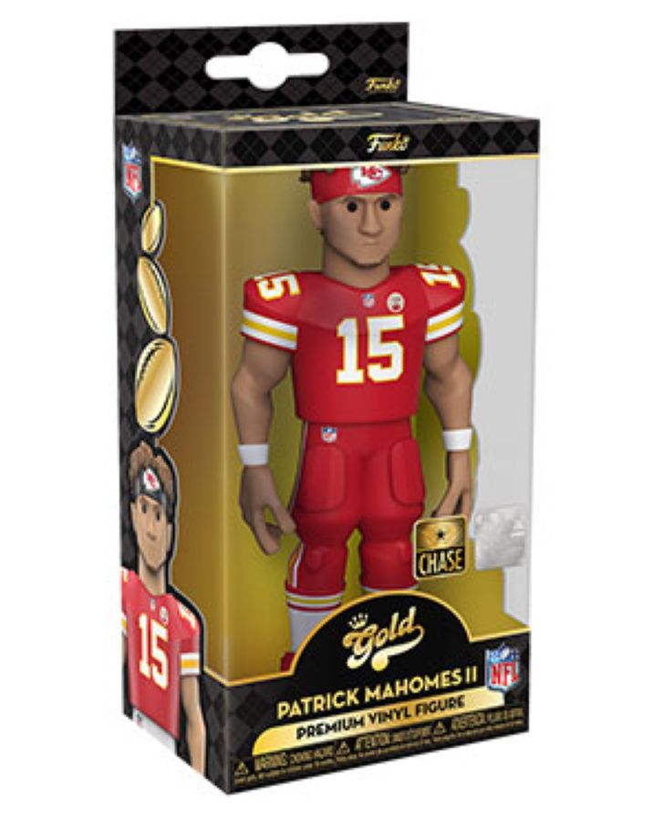 NFL: Chiefs - Patrick Mahomes 5" Vinyl Gold
