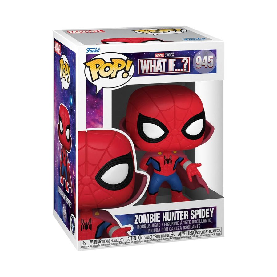 What If - Spider-Man Zombie Hunter Pop! Vinyl