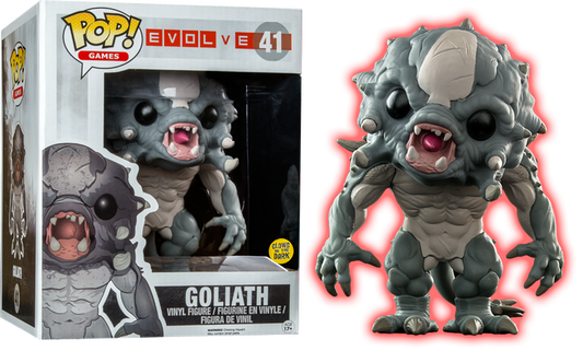 Evolve - Goliath Monster Glow Powerup 6" US Exclusive Pop! Vinyl - Ozzie Collectables