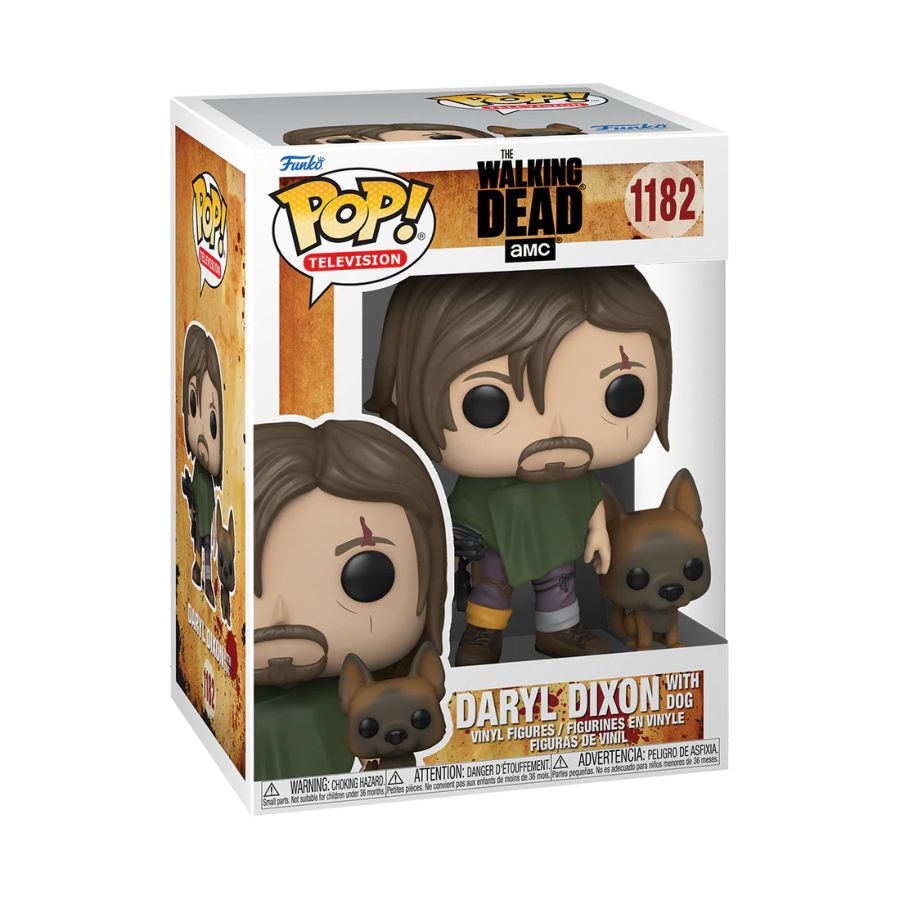 The Walking Dead - Daryl with Dog Pop! Vinyl