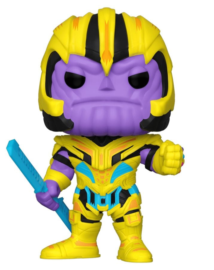 Marvel - Thanos Blacklight US Exclusive Pop! Vinyl 