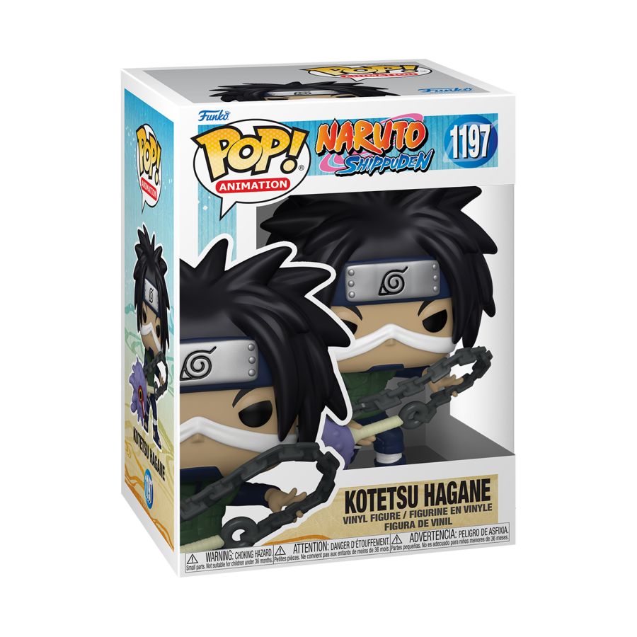 Naruto - Kotetsu Hagane w/Weapon Pop!