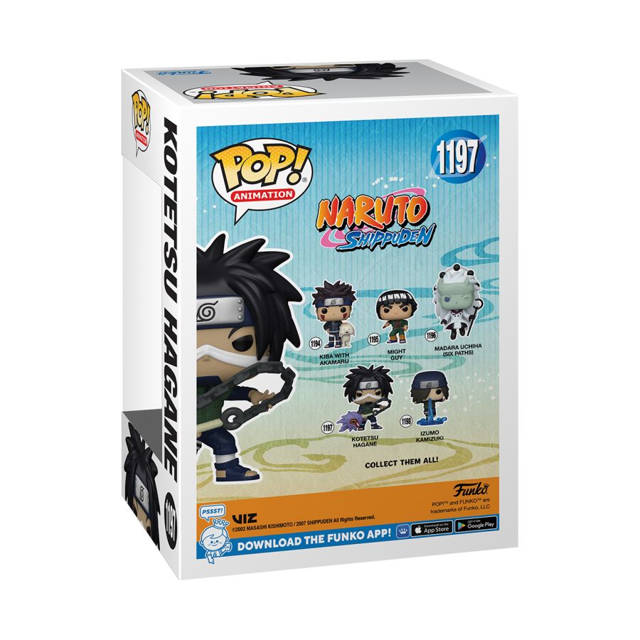 Naruto - Kotetsu Hagane w/Weapon Pop!