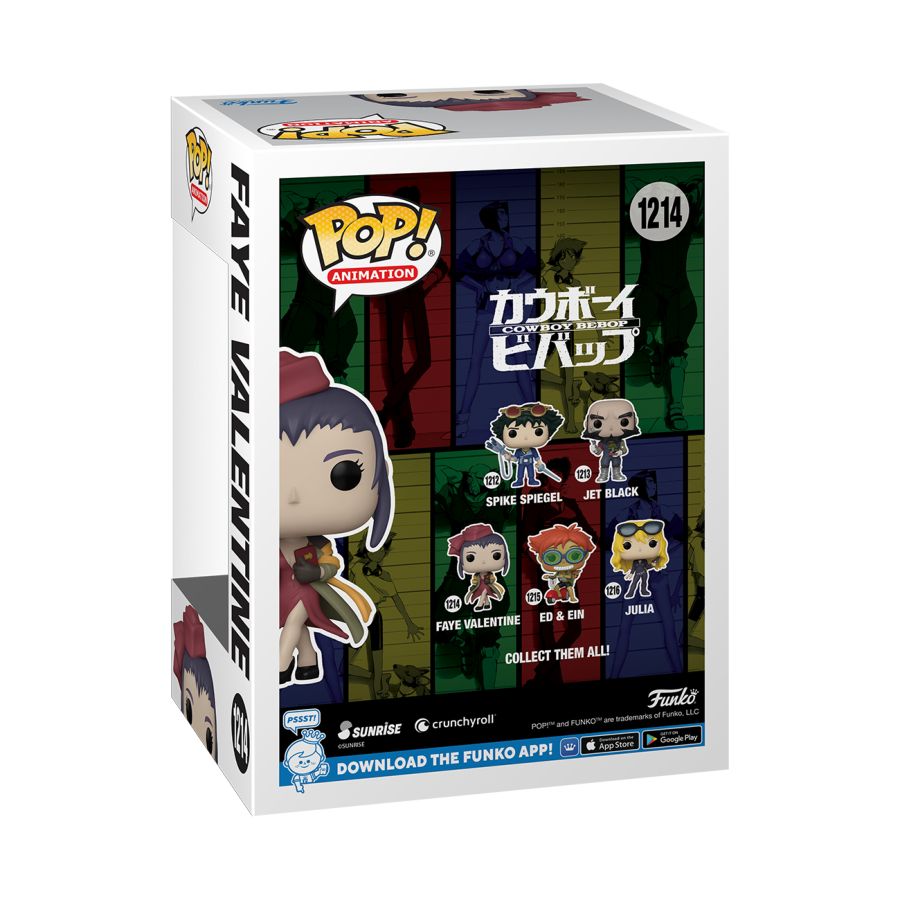 Cowboy Bebop - Faye Valentine Pop! Vinyl