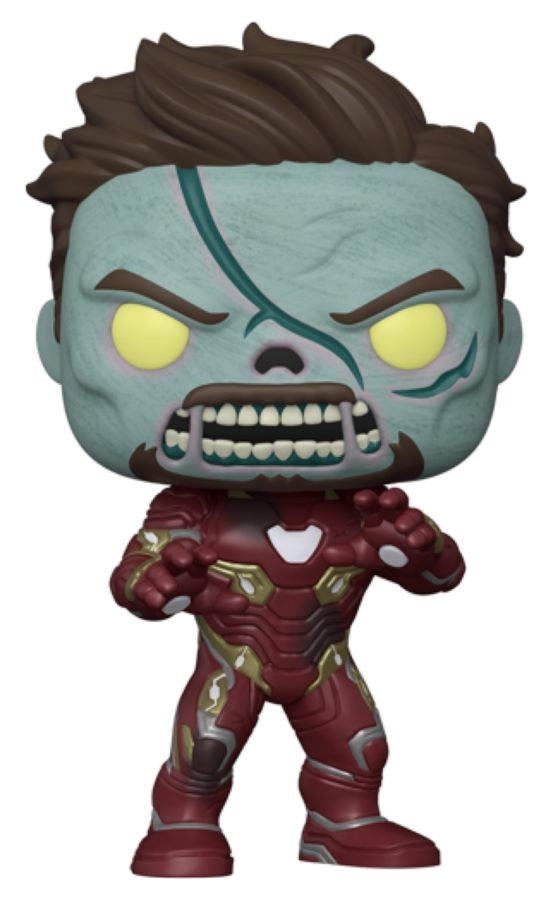 What If - Zombie Iron Man Metallic US Exclusive 10" Pop! Vinyl