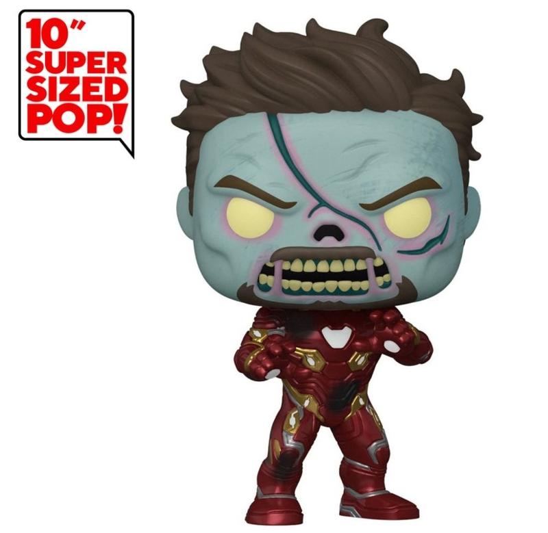 What If - Zombie Iron Man Metallic US Exclusive 10" Pop! Vinyl
